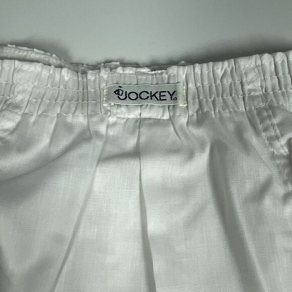 Vintage Jockey Big Man Full Cut Boxers Mens Size 54 2 Pack White New Without Tag - Picture 5 of 5